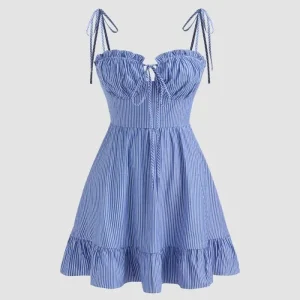 Summer Sleeveless Slim-fit Mini Dress